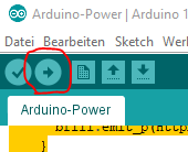 Arduino IDE - Code auf den Arduino schieben